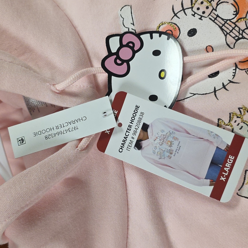 Hello Kitty Pink Graphic Sweater - Picture 4 of 4